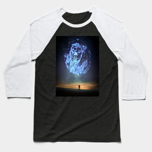 Lion Constellation Baseball T-Shirt